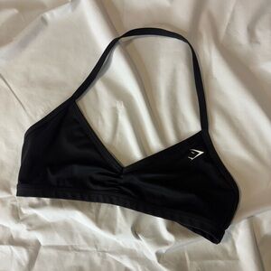 Gymshark Black Minimal Sports Bra